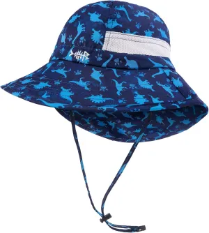 BASSDASH UPF 50  Kids Sun Hat with Wide Brim Neck Flap Mesh Vent for Boys Girls