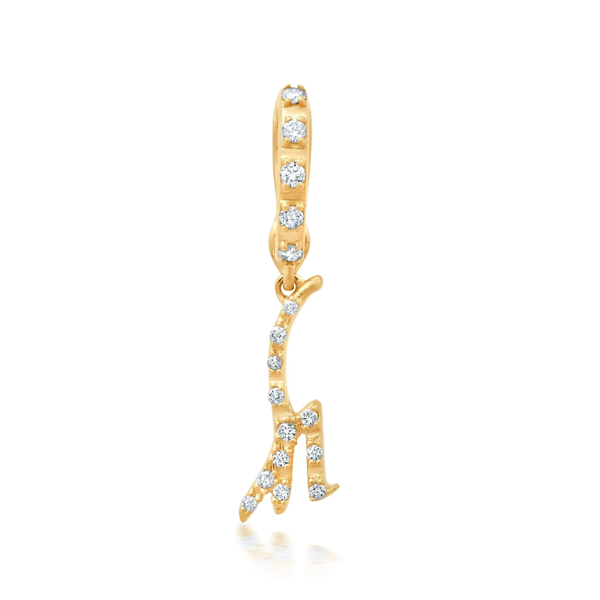 BaYou Diamond Pavé Initial Charms