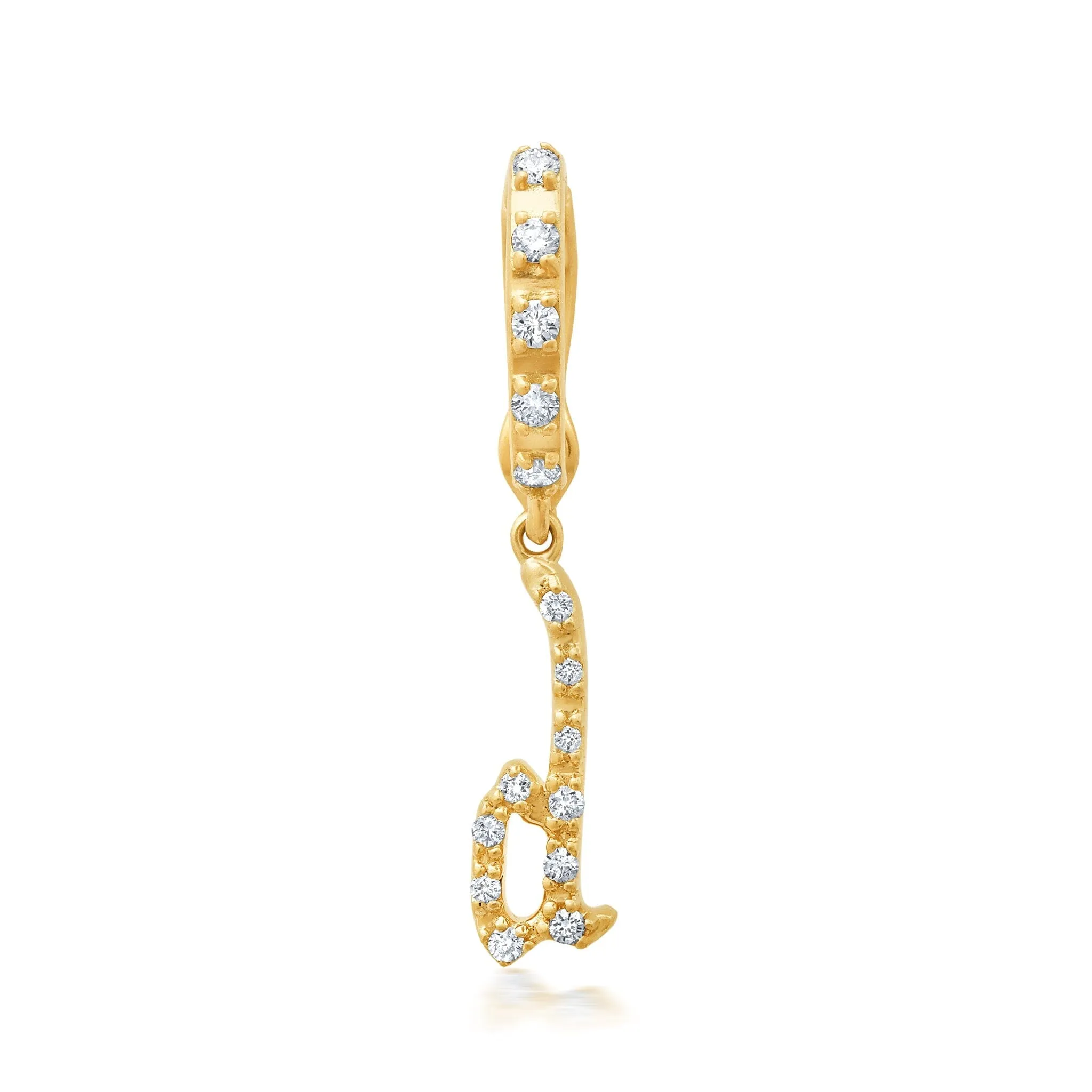BaYou Diamond Pavé Initial Charms