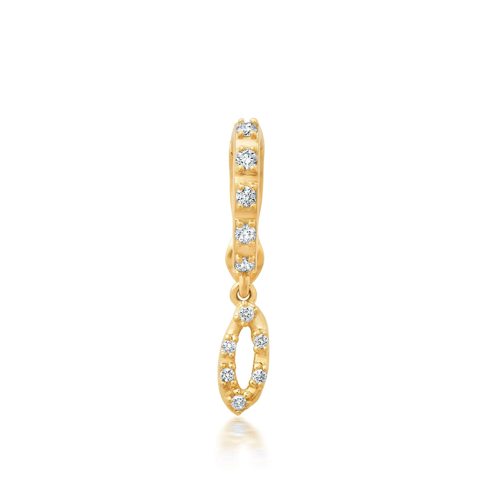 BaYou Diamond Pavé Initial Charms