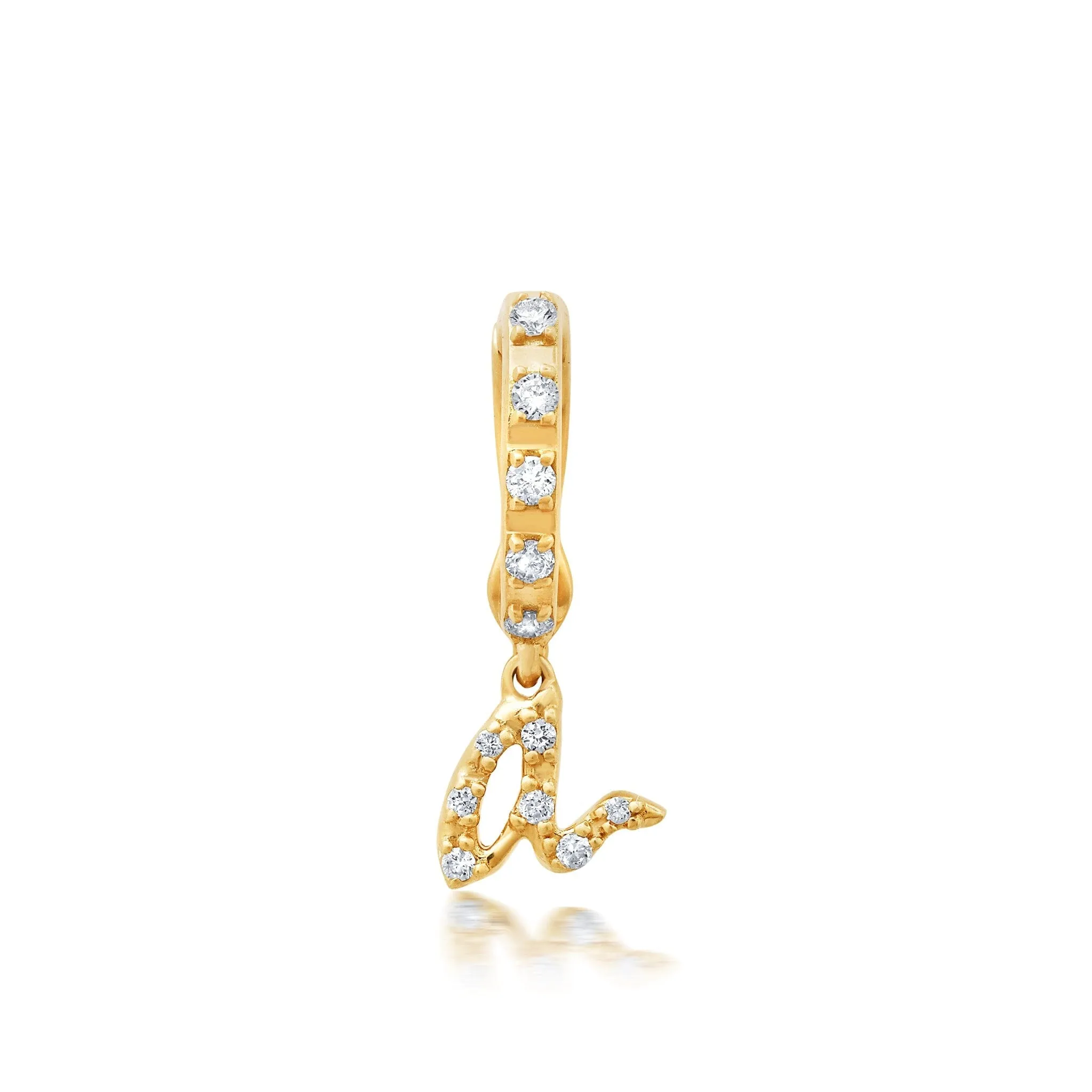 BaYou Diamond Pavé Initial Charms