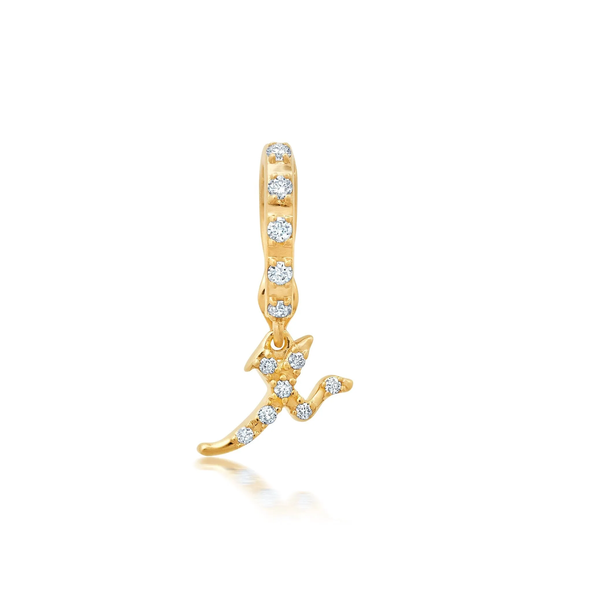 BaYou Diamond Pavé Initial Charms