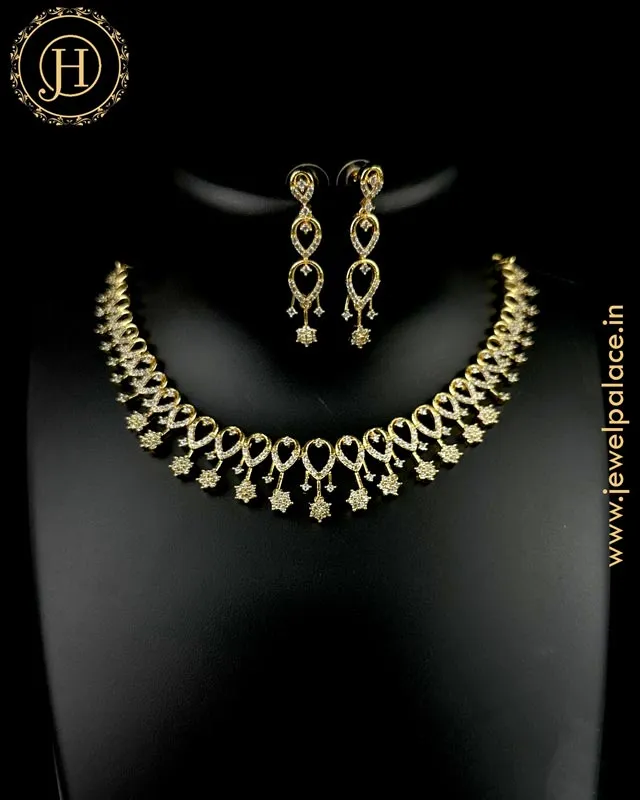 Beautiful Premium Quality AD Stone Necklace JH4924