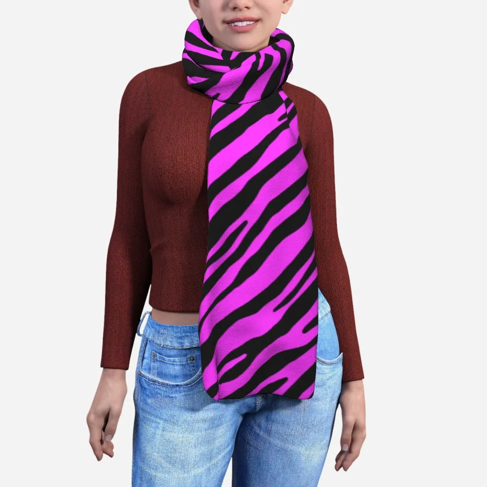 Blanket Scarf - Pink Zebra