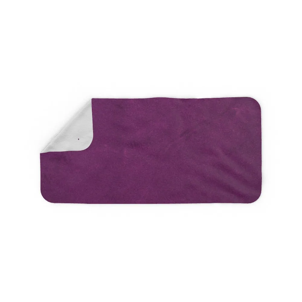 Blanket Scarf - Textured Purple