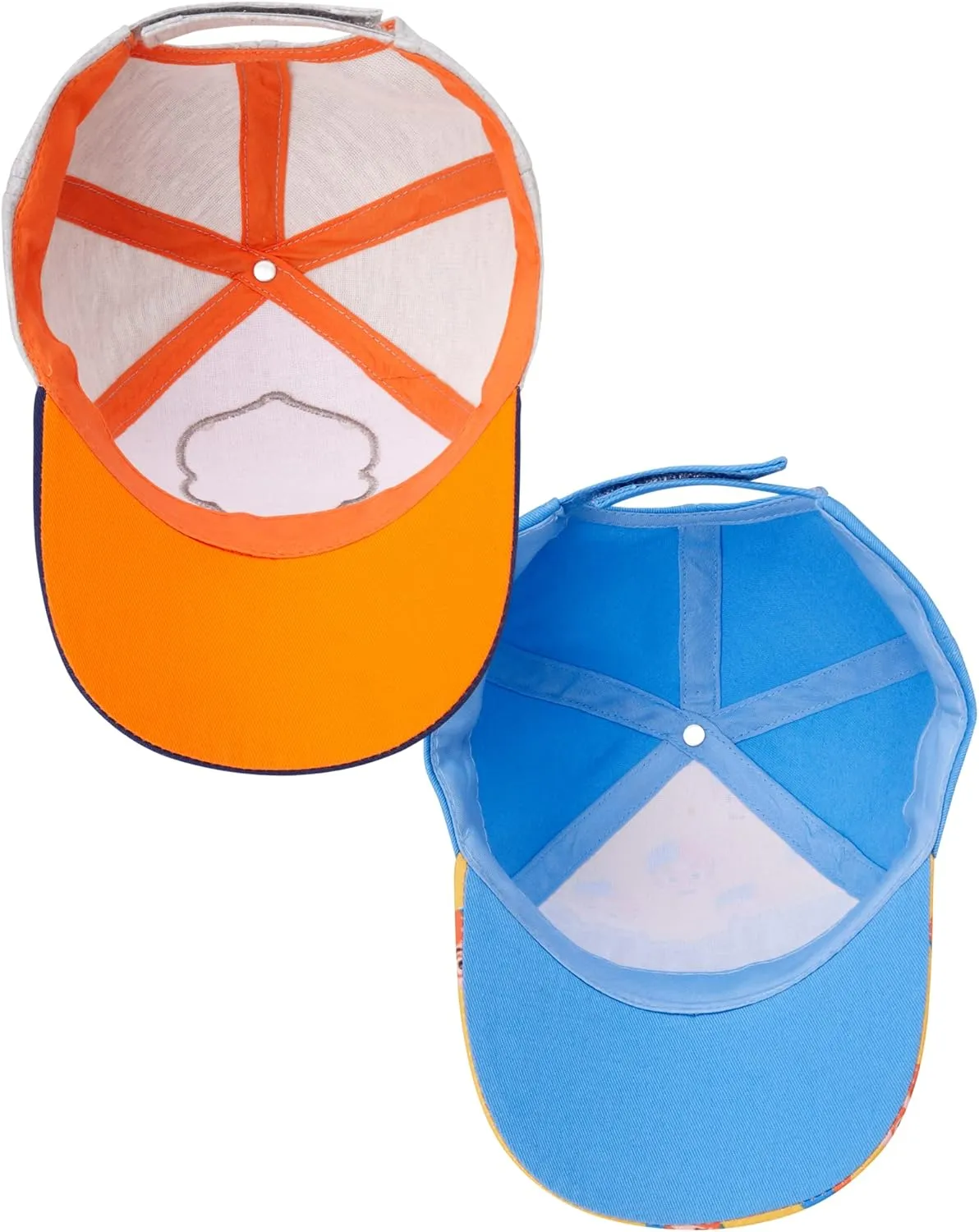 Blippi Toddler Boys' Baseball Hat - 2 Pack Curved Brim Cap, Size 2T-4T