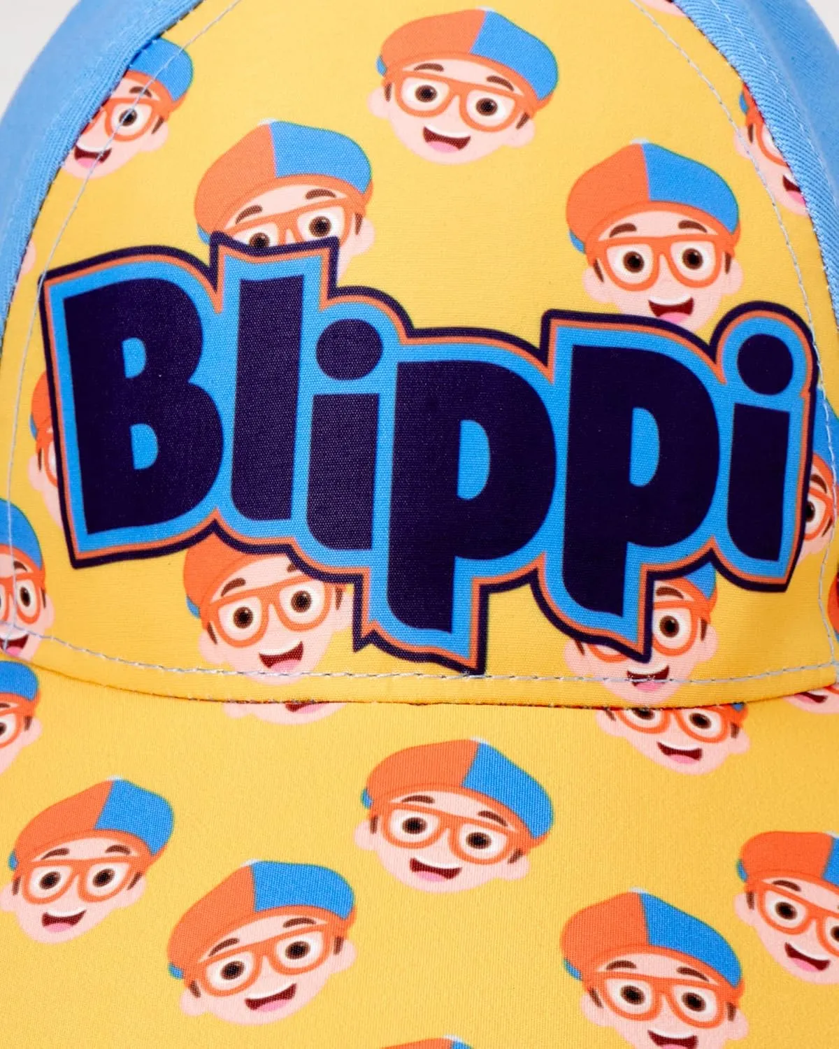 Blippi Toddler Boys' Baseball Hat - 2 Pack Curved Brim Cap, Size 2T-4T