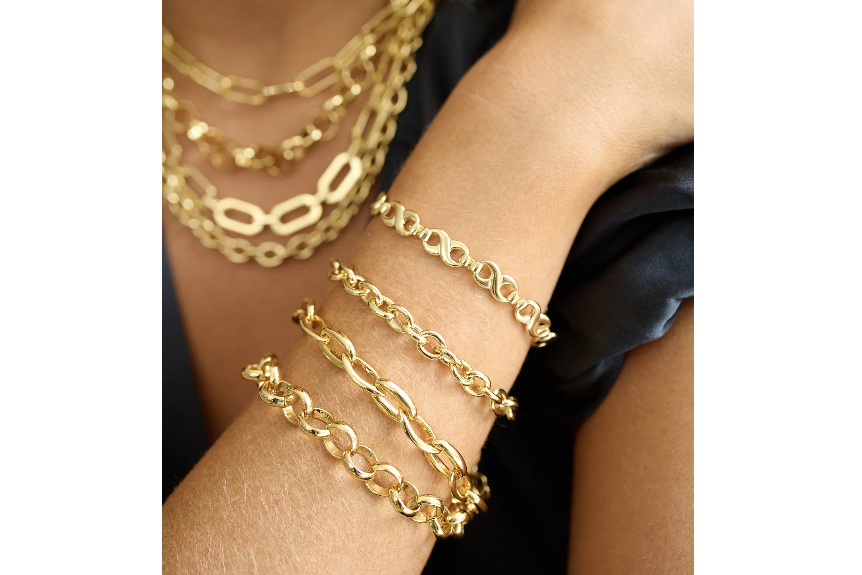 Bold Chunky Chain Bracelet