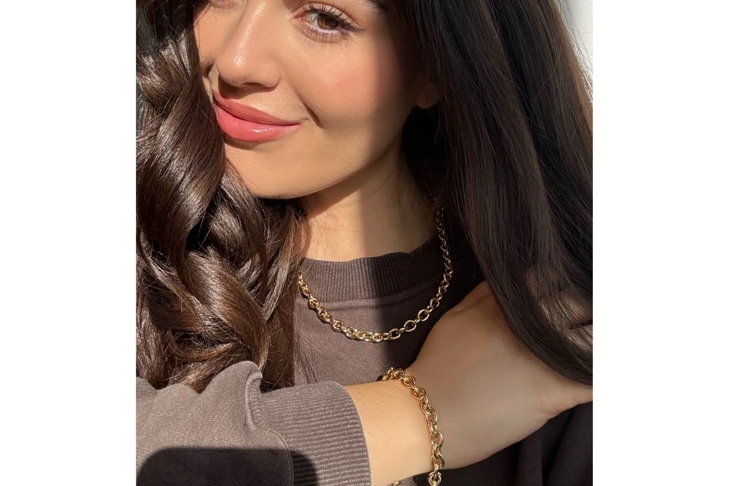 Bold Chunky Chain Bracelet