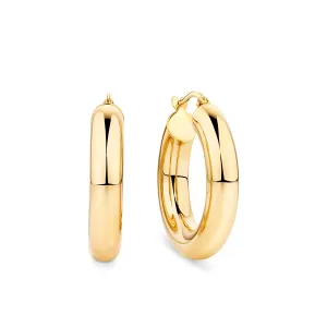 Bold Hoop Earrings in 9ct Yellow Gold