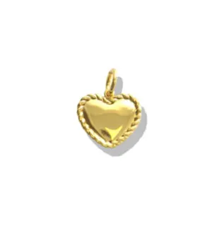 Braided Heart Charm