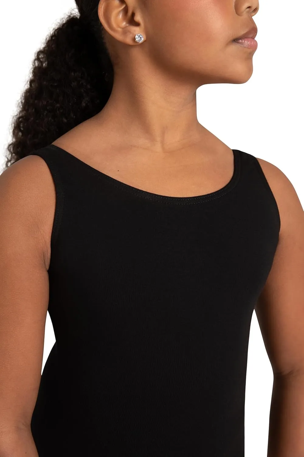 Capezio girls High-neck Tank Leotard