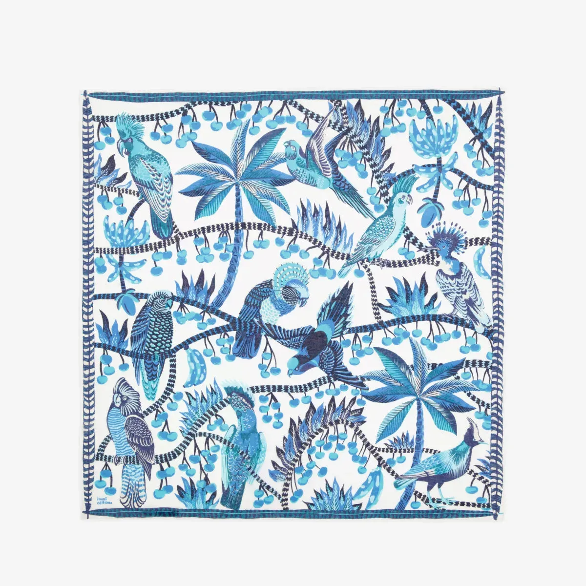 Cerise Blue Square 130