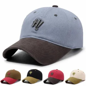 Color Matching Baseball Cap – Versatile & Casual Elegance
