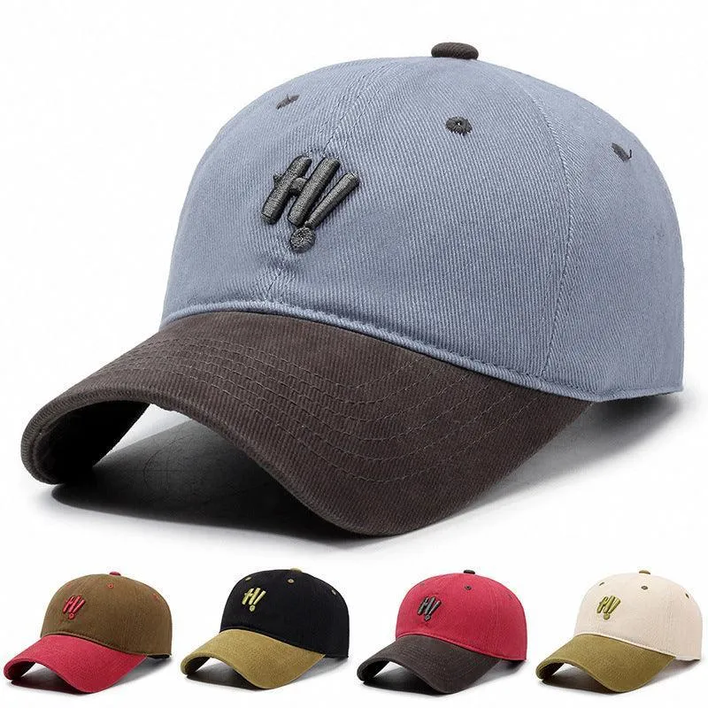 Color Matching Baseball Cap – Versatile & Casual Elegance
