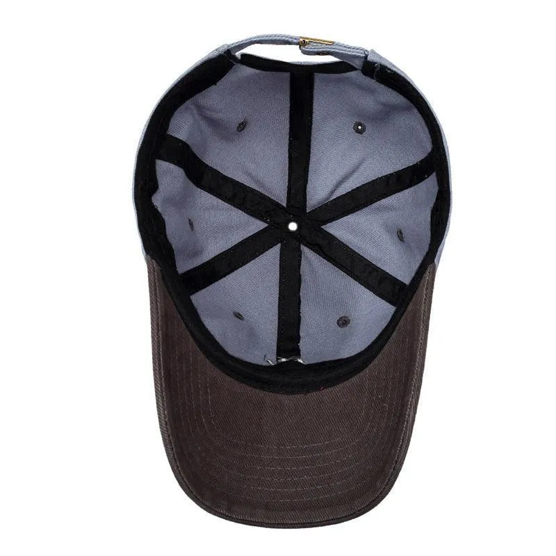 Color Matching Baseball Cap – Versatile & Casual Elegance