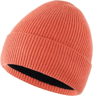 Connectyle Kids Beanie Hat Warm Winter Hats for Boys Girls Fleece Lined Knit Cap
