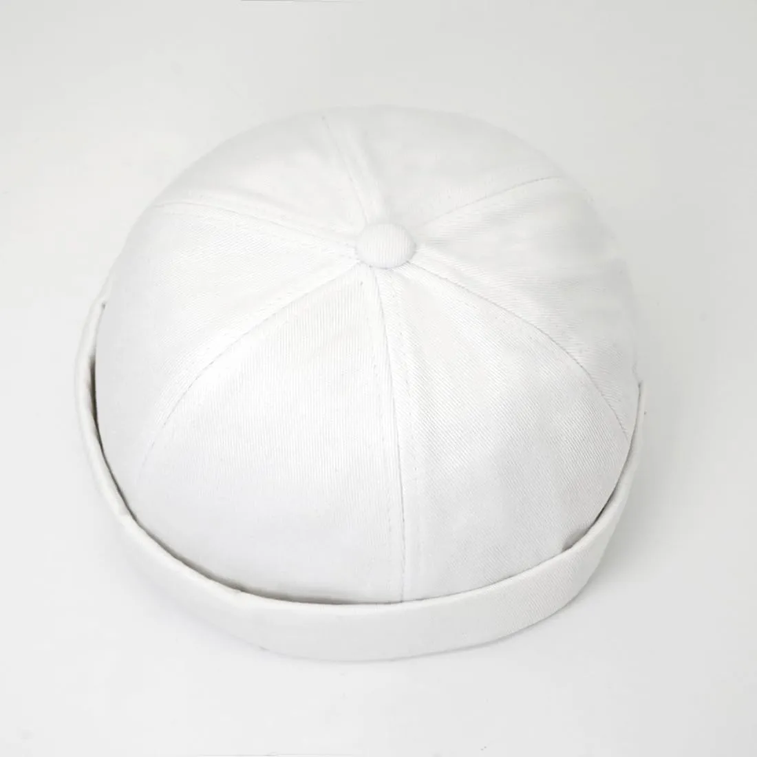 Dome Brimless Hats for Women Men Beanie Docker Cap Sailor Skull Cap