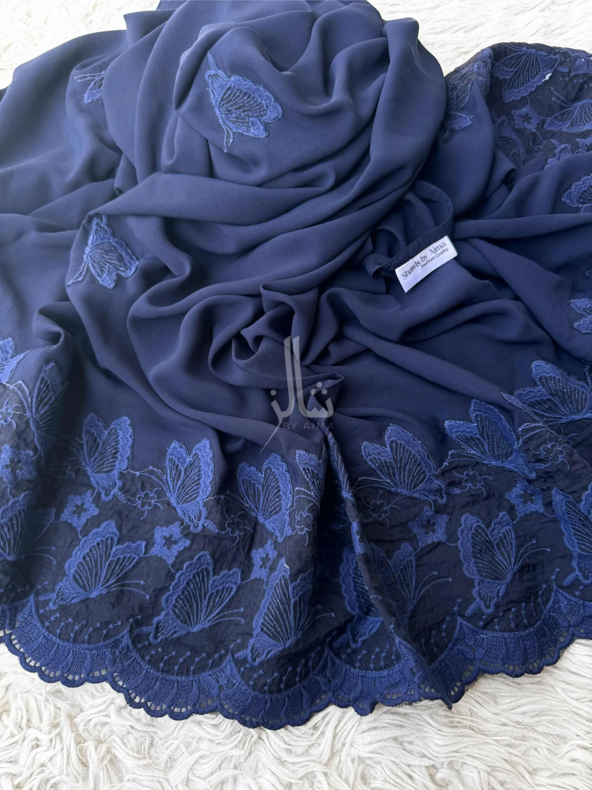 Elegant Butterfly Elegance Shawl