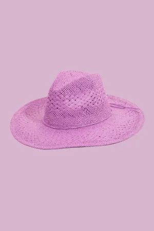 Fame Straw Braided Sun Hat