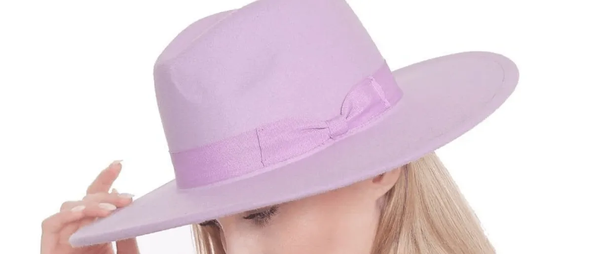 Fedora Wide Brim Felt