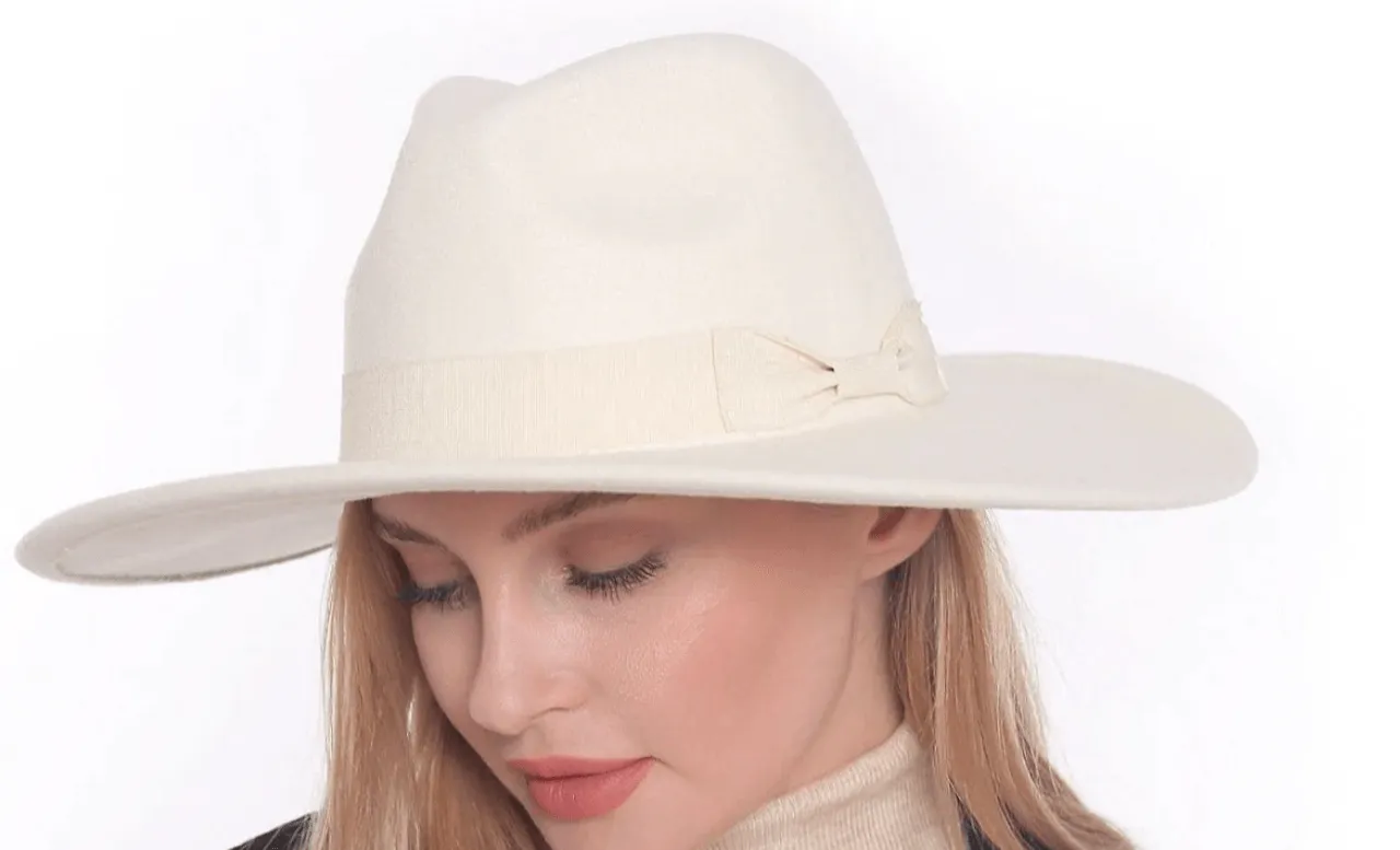 Fedora Wide Brim Felt