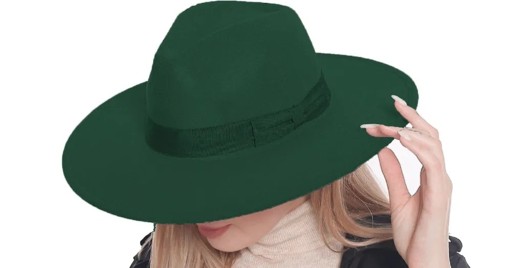 Fedora Wide Brim Felt