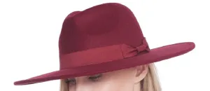 Fedora Wide Brim Felt