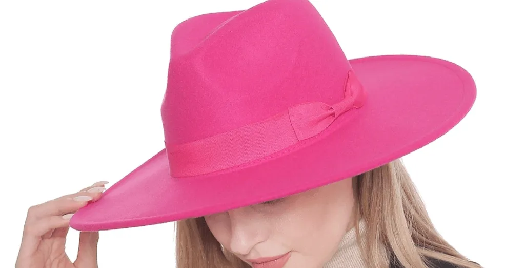 Fedora Wide Brim Felt
