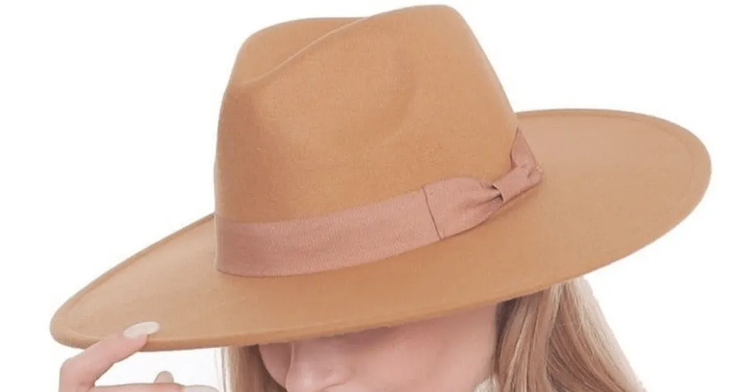 Fedora Wide Brim Felt