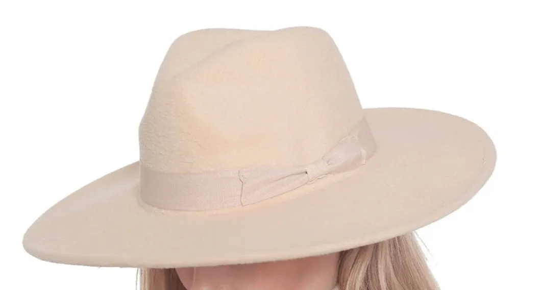 Fedora Wide Brim Felt