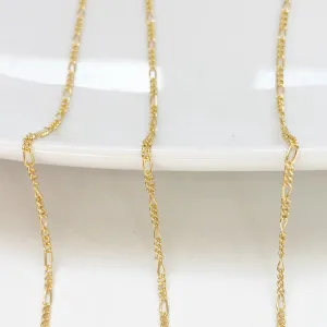 Figaro Chain (Sterling Silver or Gold Filled)
