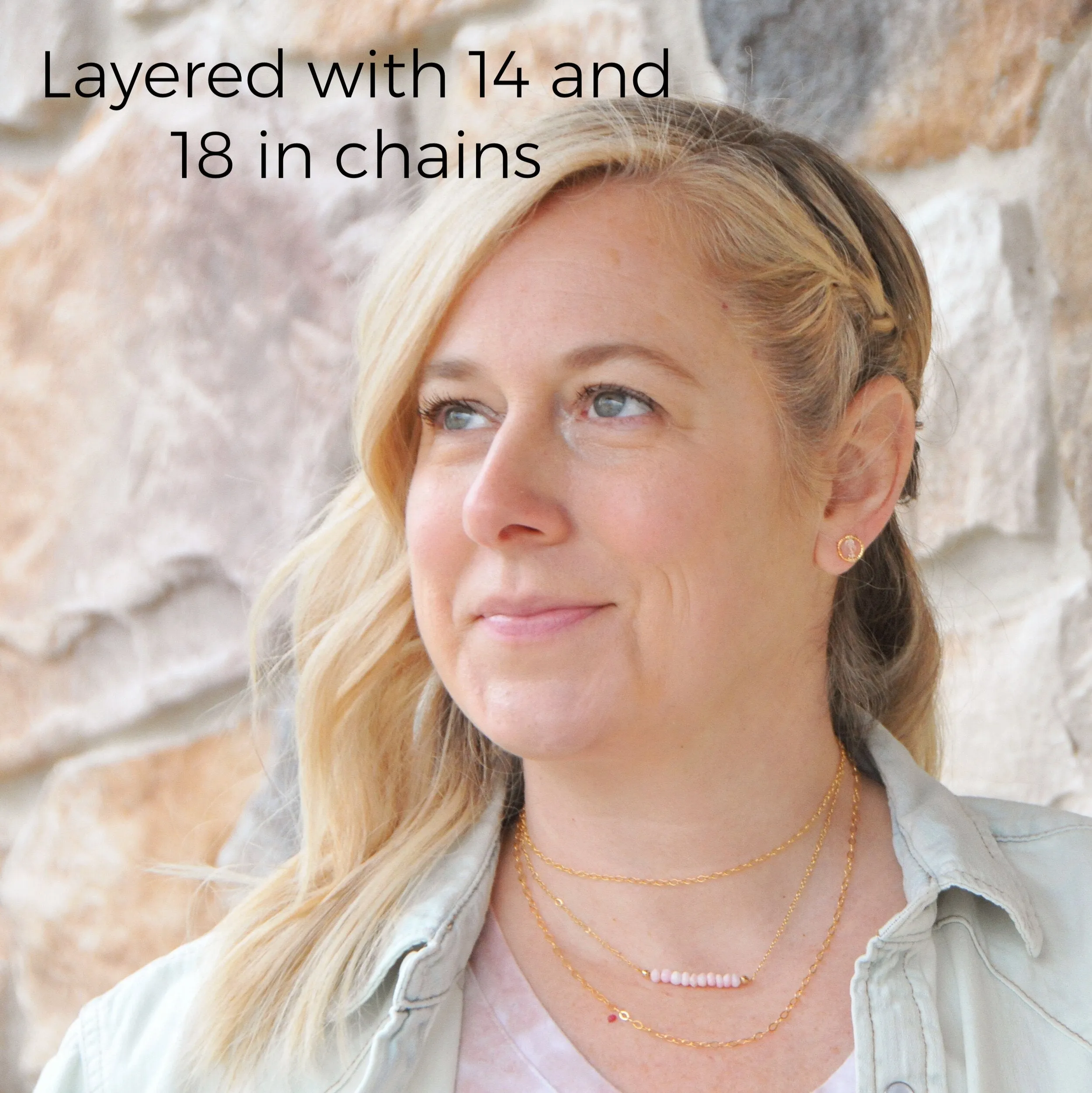 Figaro Chain (Sterling Silver or Gold Filled)