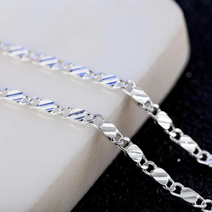 Figaro Link Necklace | Unisex Figaro Chain | Stainless Steel Gold Plated Necklace Chain For Men Or Women | 2MM 40-75CM Slim Figaro Necklace