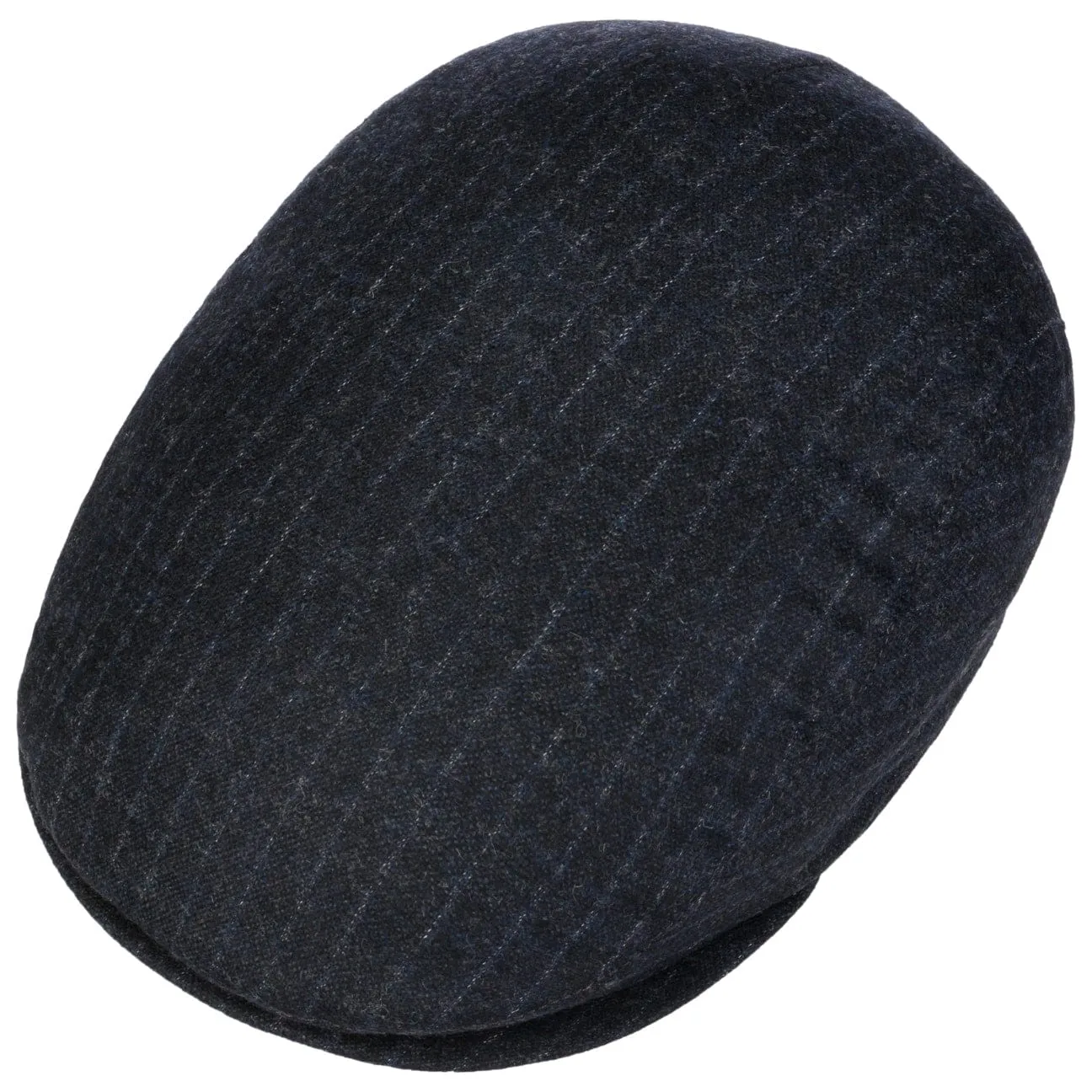 Frankie Pinstripe Flat Cap by Mayser