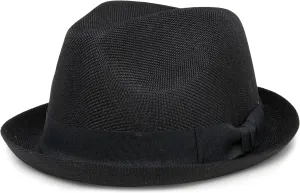 Funky Junque Premium Fedora Hat - Stylish Sun Protection for Men & Women - Perfect for Summer Beach, Travel & Outdoors