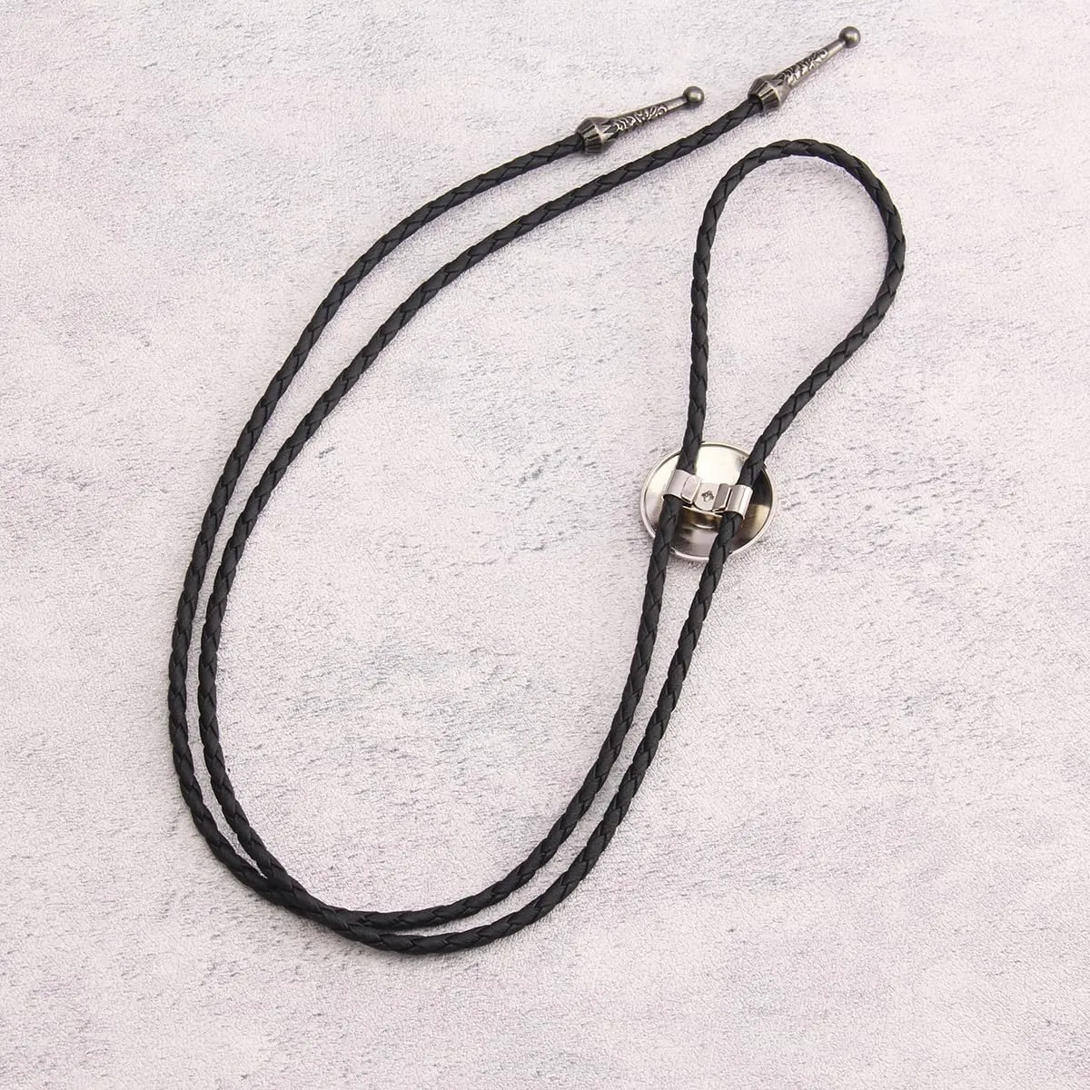 GelConnie Bolo Tie for Men Women Rodeo Cowboy Leather Necktie Turquoise Native American Western Necklace Cowgirl Costume
