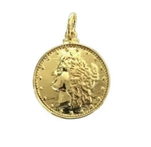 Goddess Coin Charm