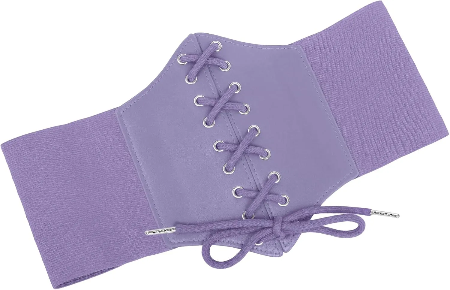 GRACE KARIN Lace-up Cinch Belt Tied Corset Elastic Waist Belt