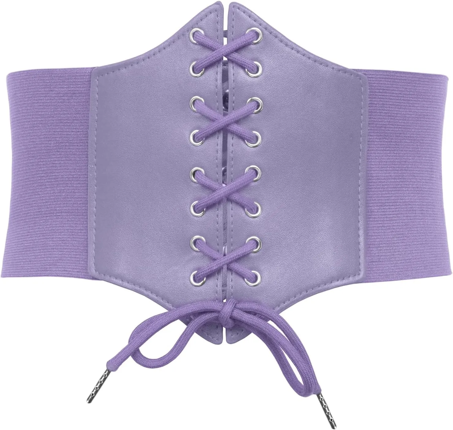 GRACE KARIN Lace-up Cinch Belt Tied Corset Elastic Waist Belt
