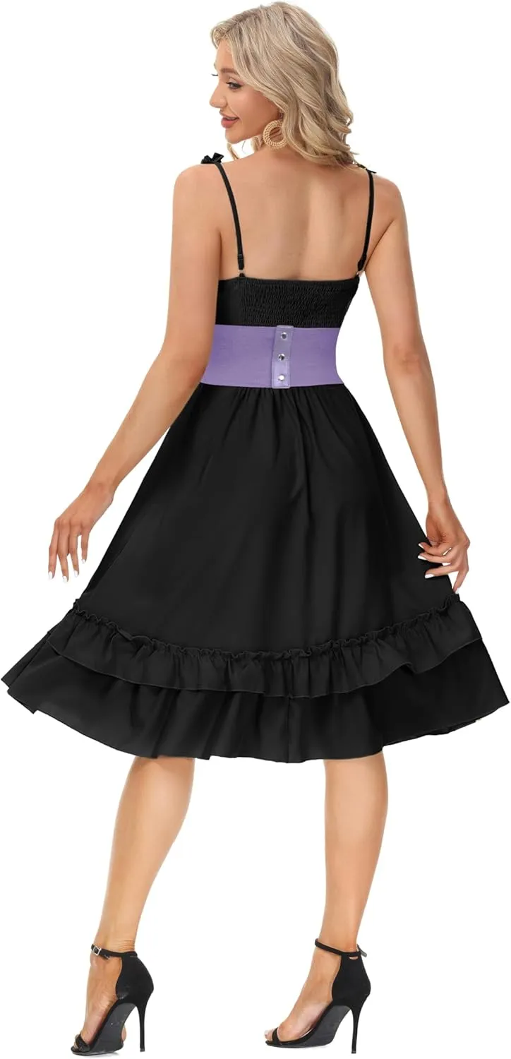 GRACE KARIN Lace-up Cinch Belt Tied Corset Elastic Waist Belt