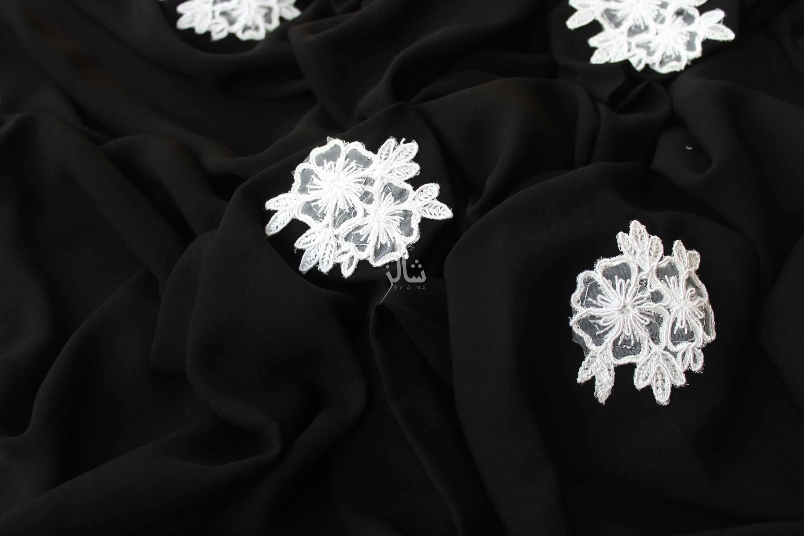 Graceful Rosy Spray Elegance Shawl