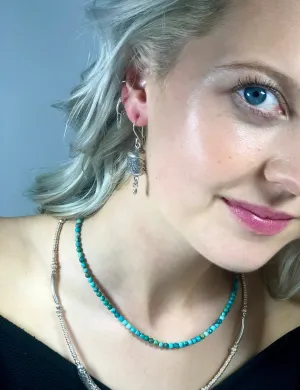Handmade Tribal Barrel Earrings