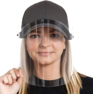 HatShield Flip Baseball Cap Face Shield