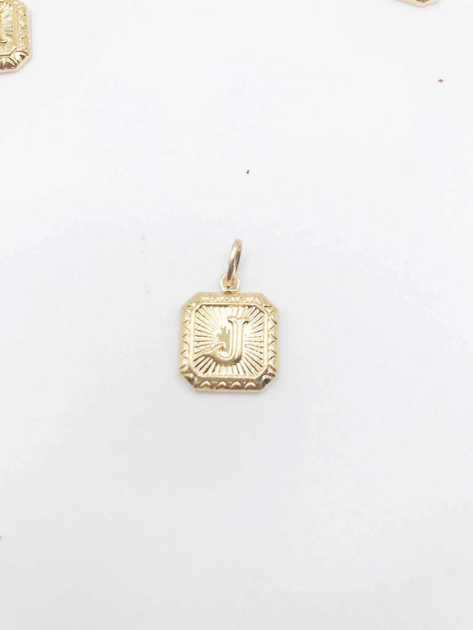 Initial Charm - Square Letter