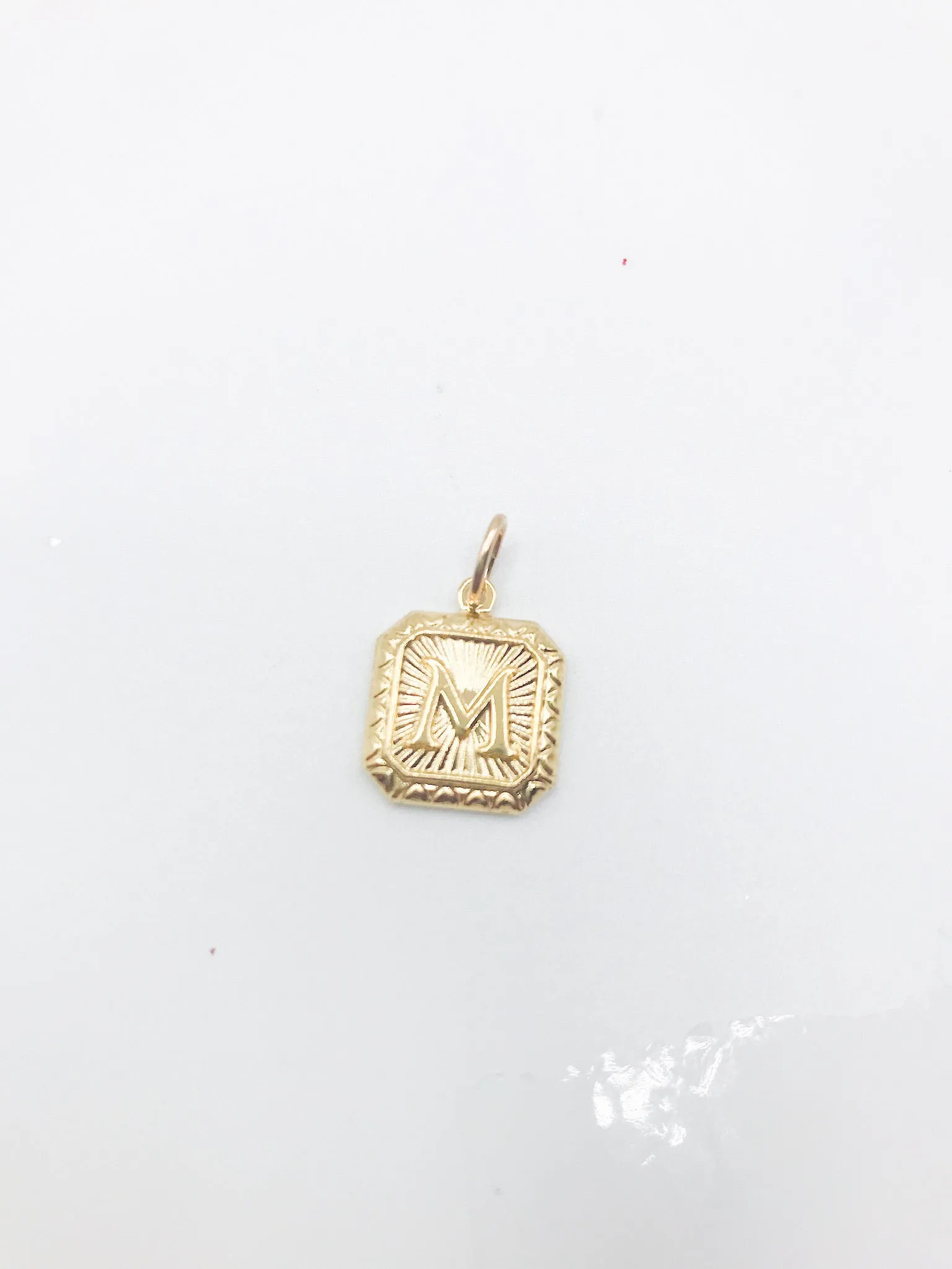 Initial Charm - Square Letter