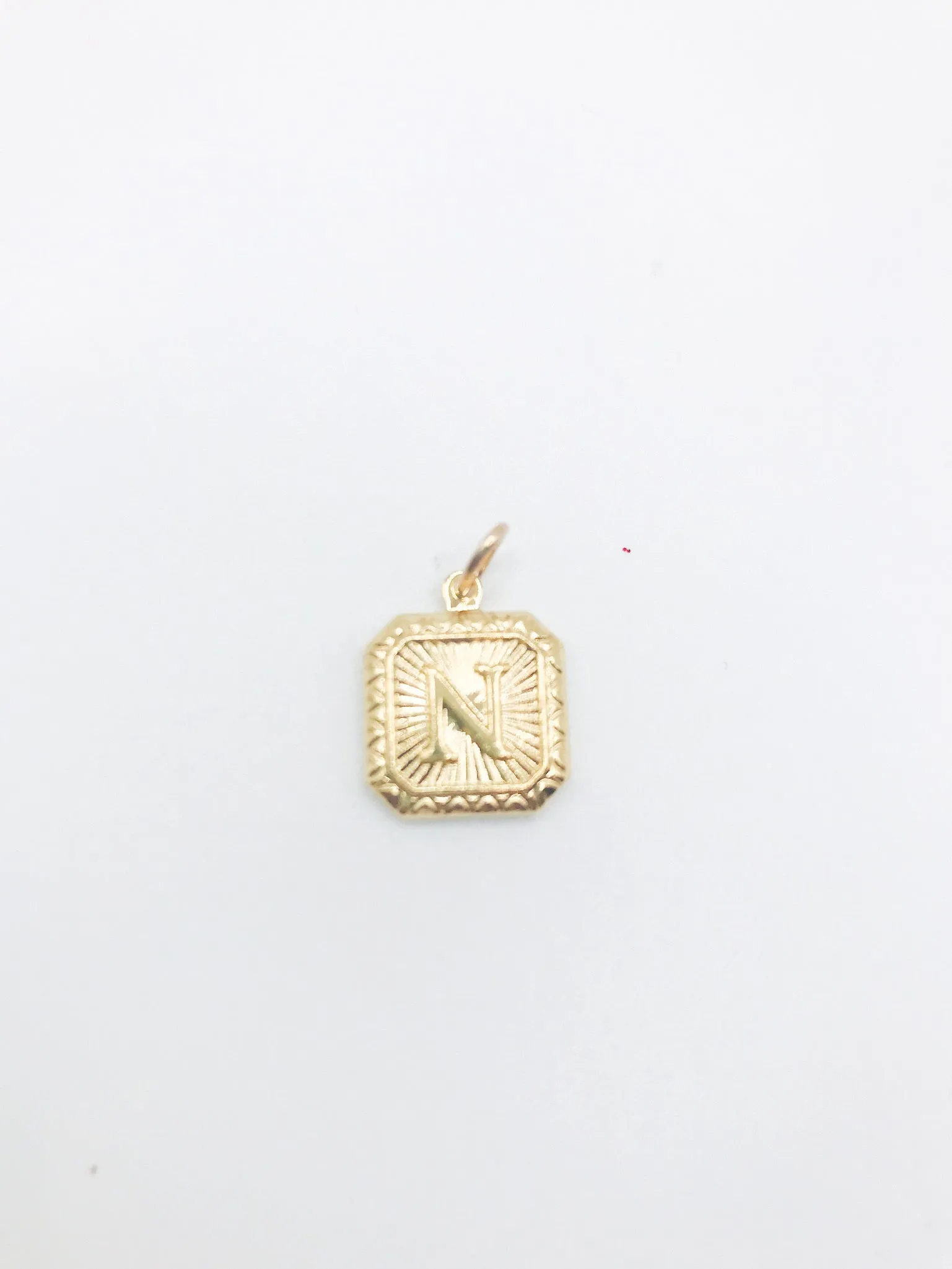 Initial Charm - Square Letter