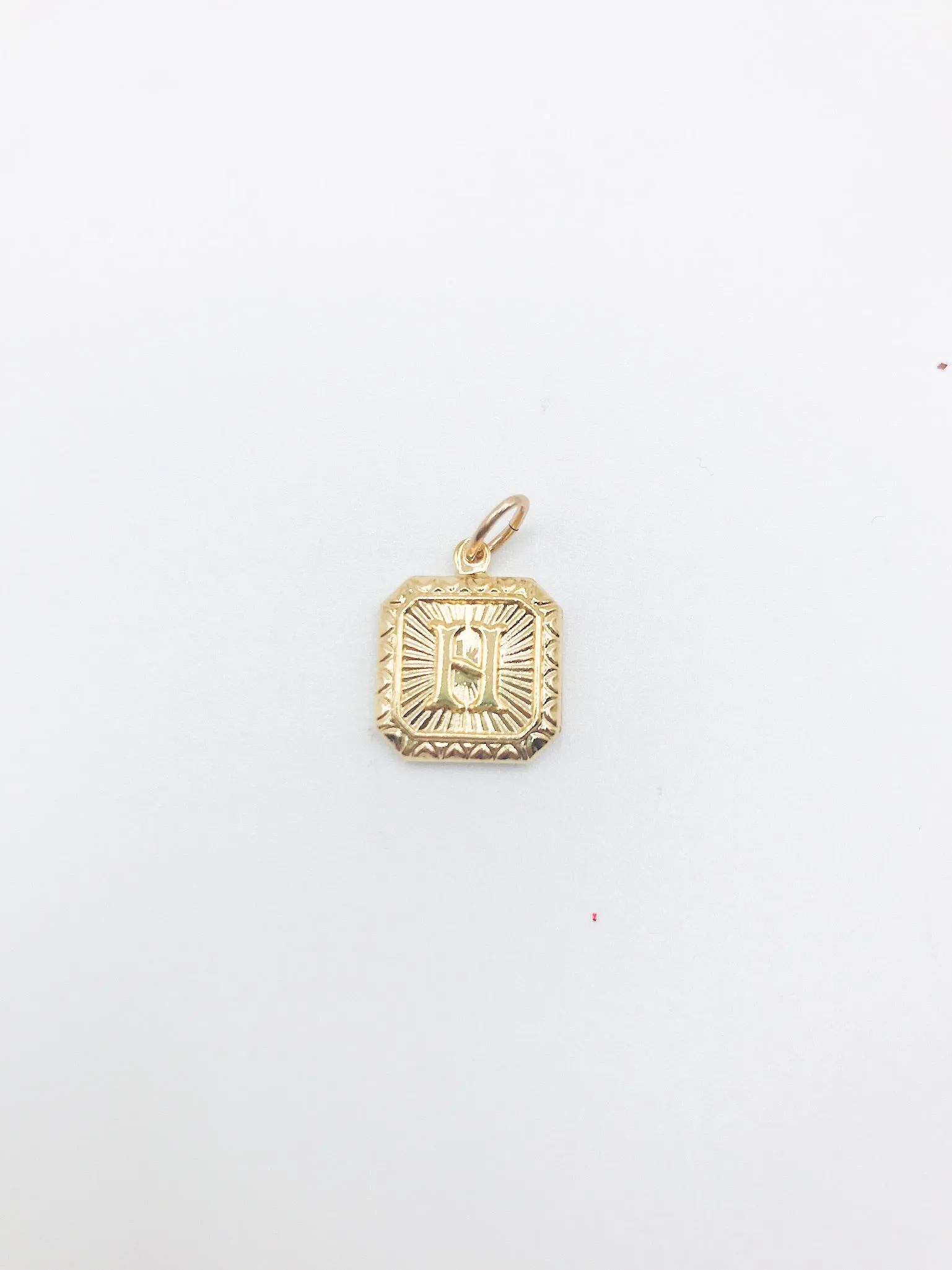 Initial Charm - Square Letter