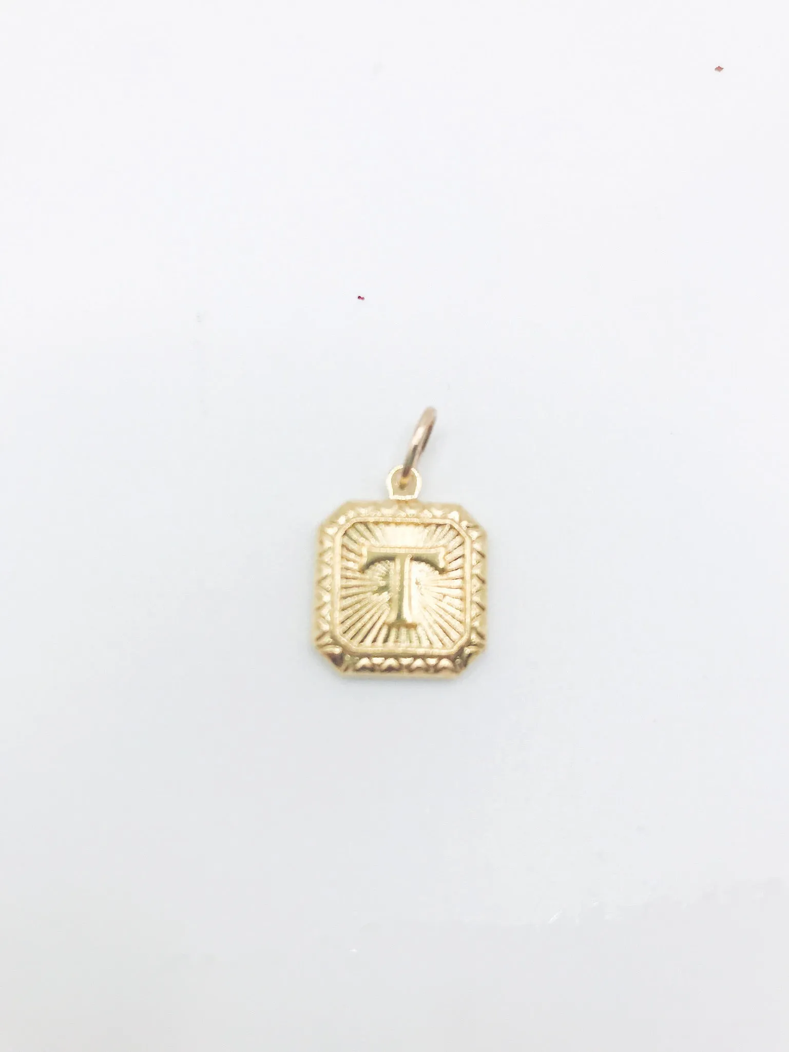 Initial Charm - Square Letter