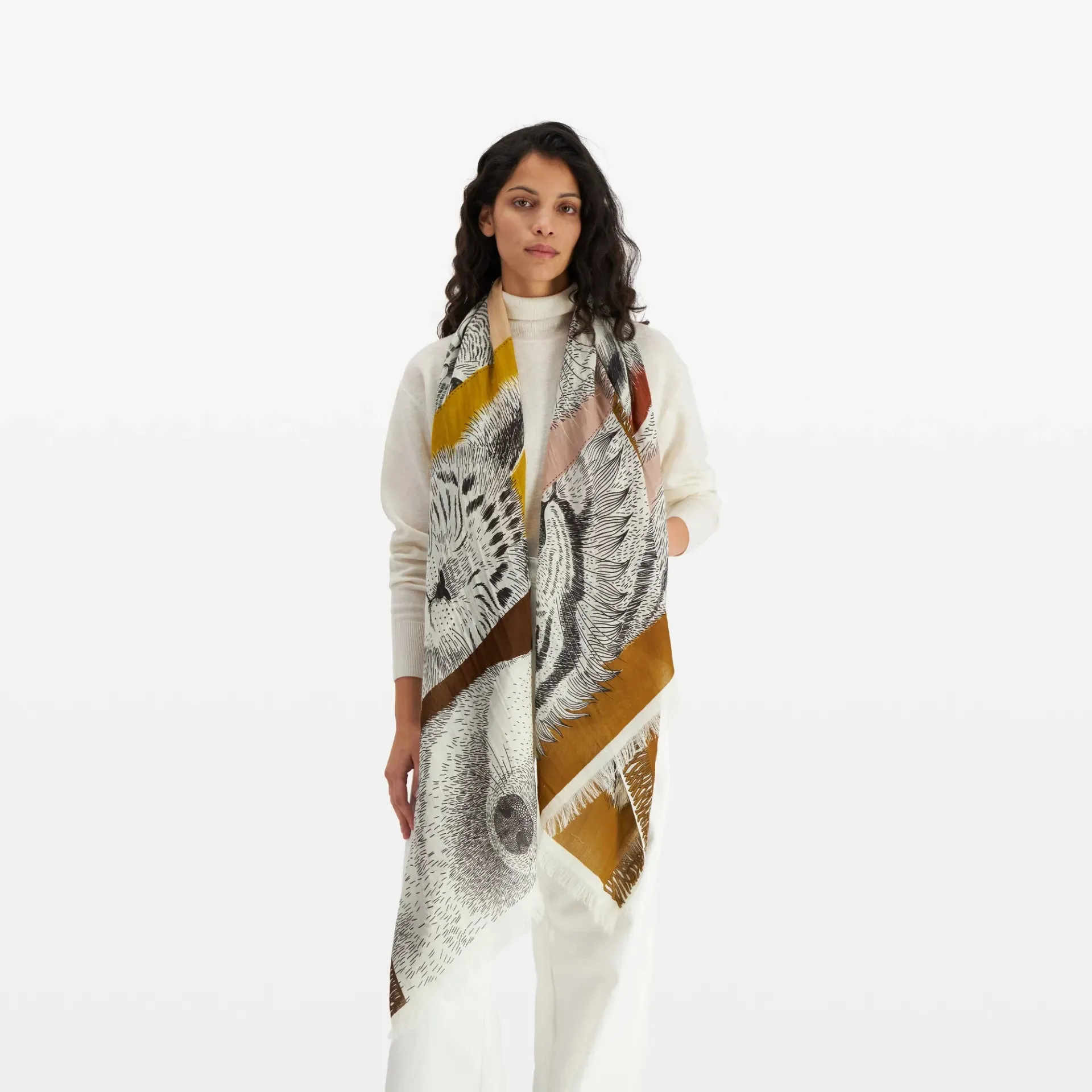 Inoui Editions Scarf 70 Freres Natural